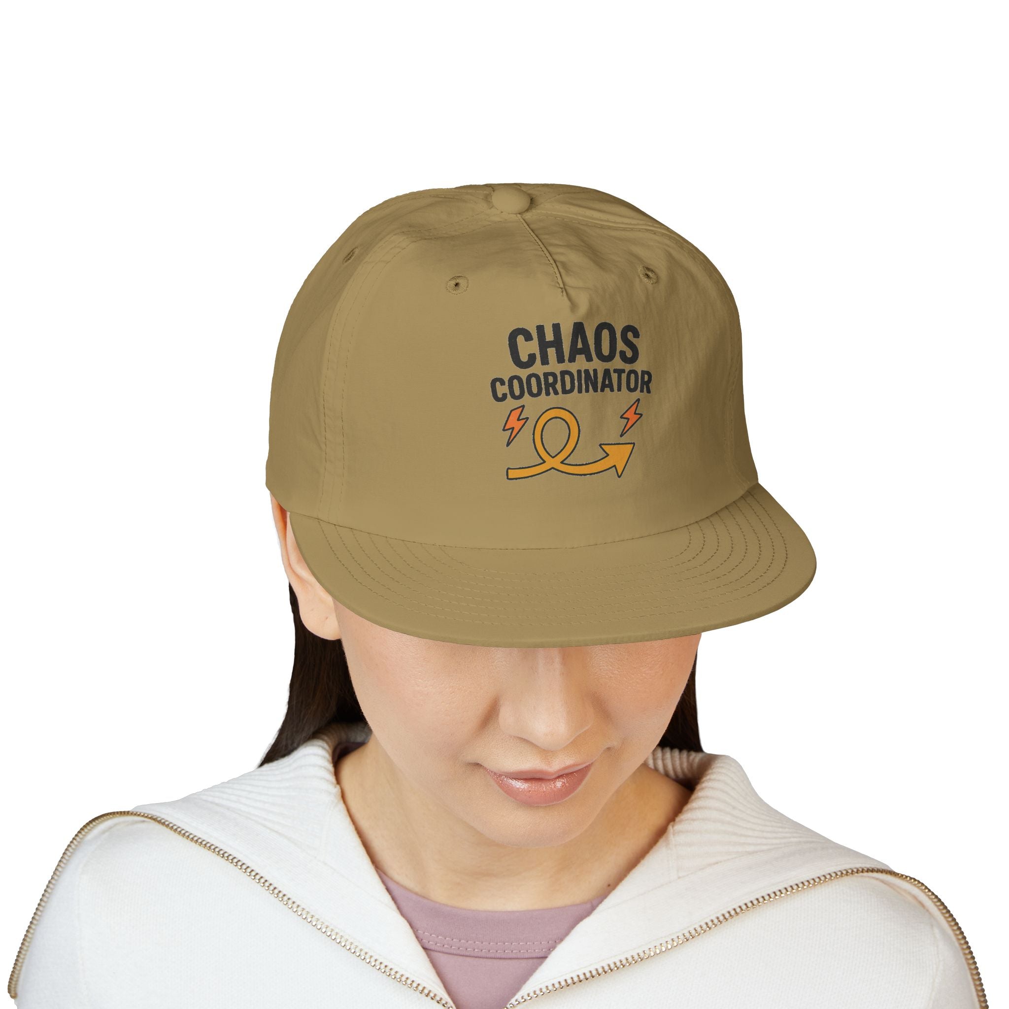 Chaos Coordinator Surf Cap - Fun Beachwear, Summer Accessory, Gift for Surfers, Beach Lovers, Outdoor Activities
