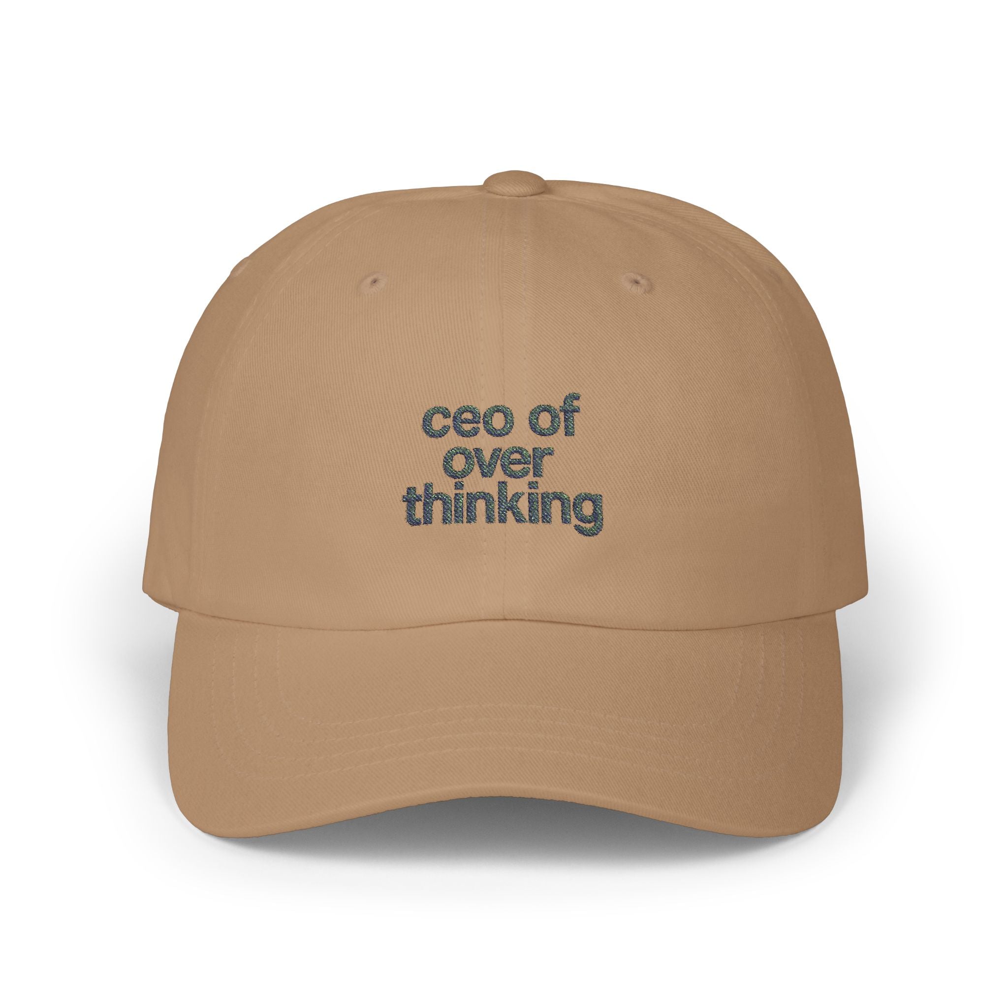 CEO of Overthinking Dad Cap