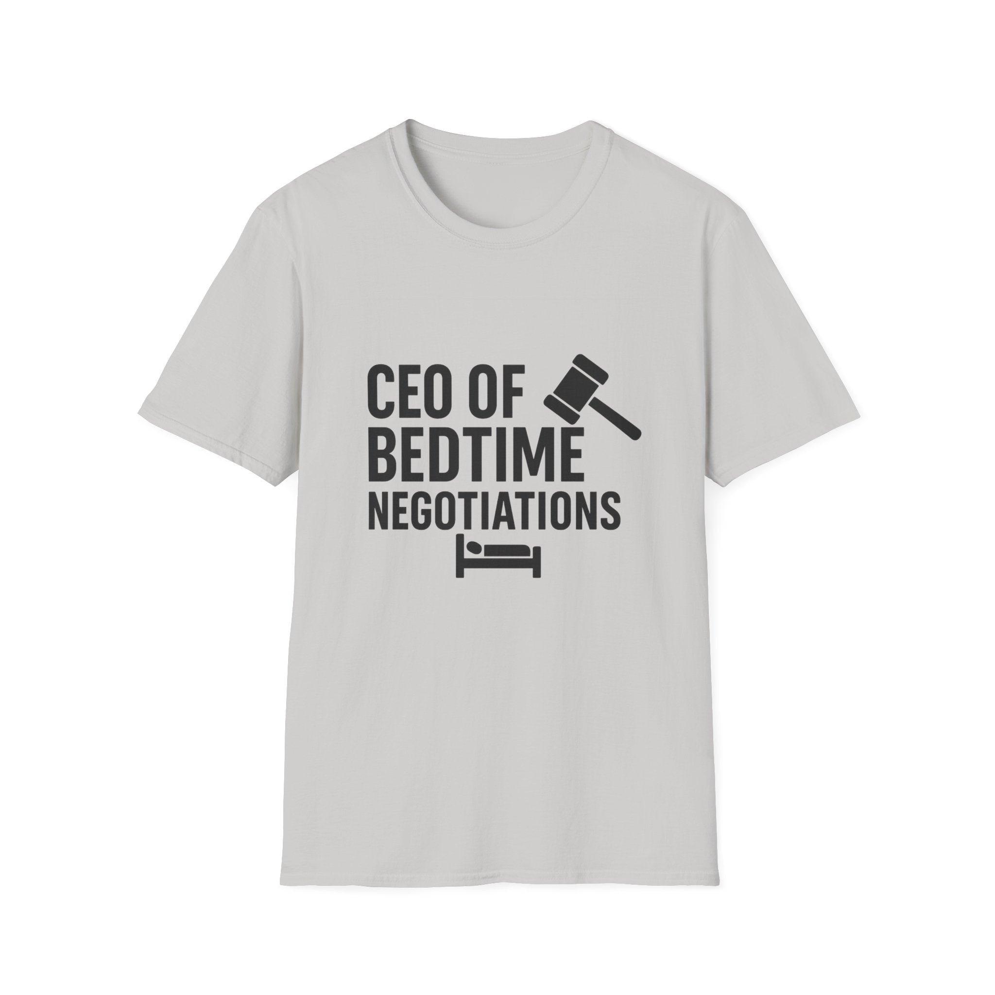 CEO of Bedtime Negotiations Unisex Softstyle T-Shirts