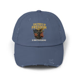“The Price of Freedom Is Written in Blood” Patriotic Baseball Hat