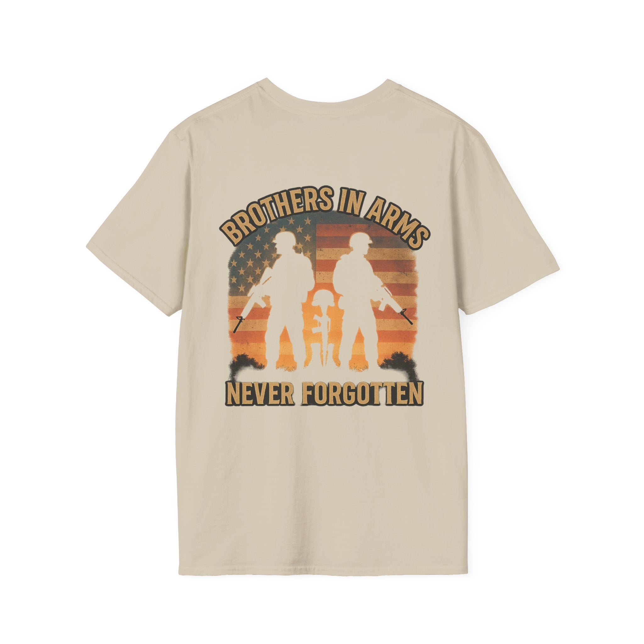 Unisex Softstyle T-Shirt - 'Brothers in Arms'