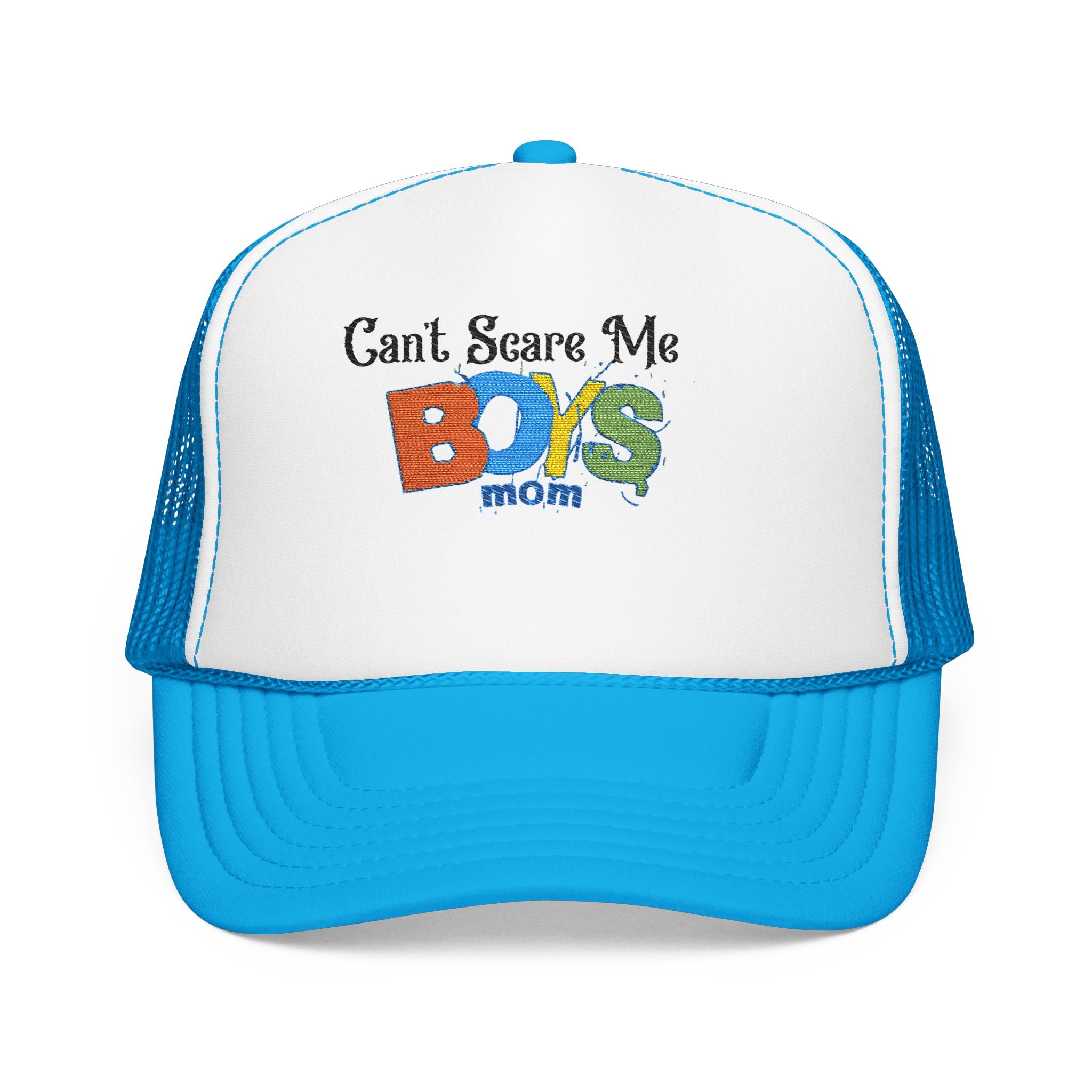 Trucker Hat - 'Don't Mess with Boy Moms' Embroidered Design