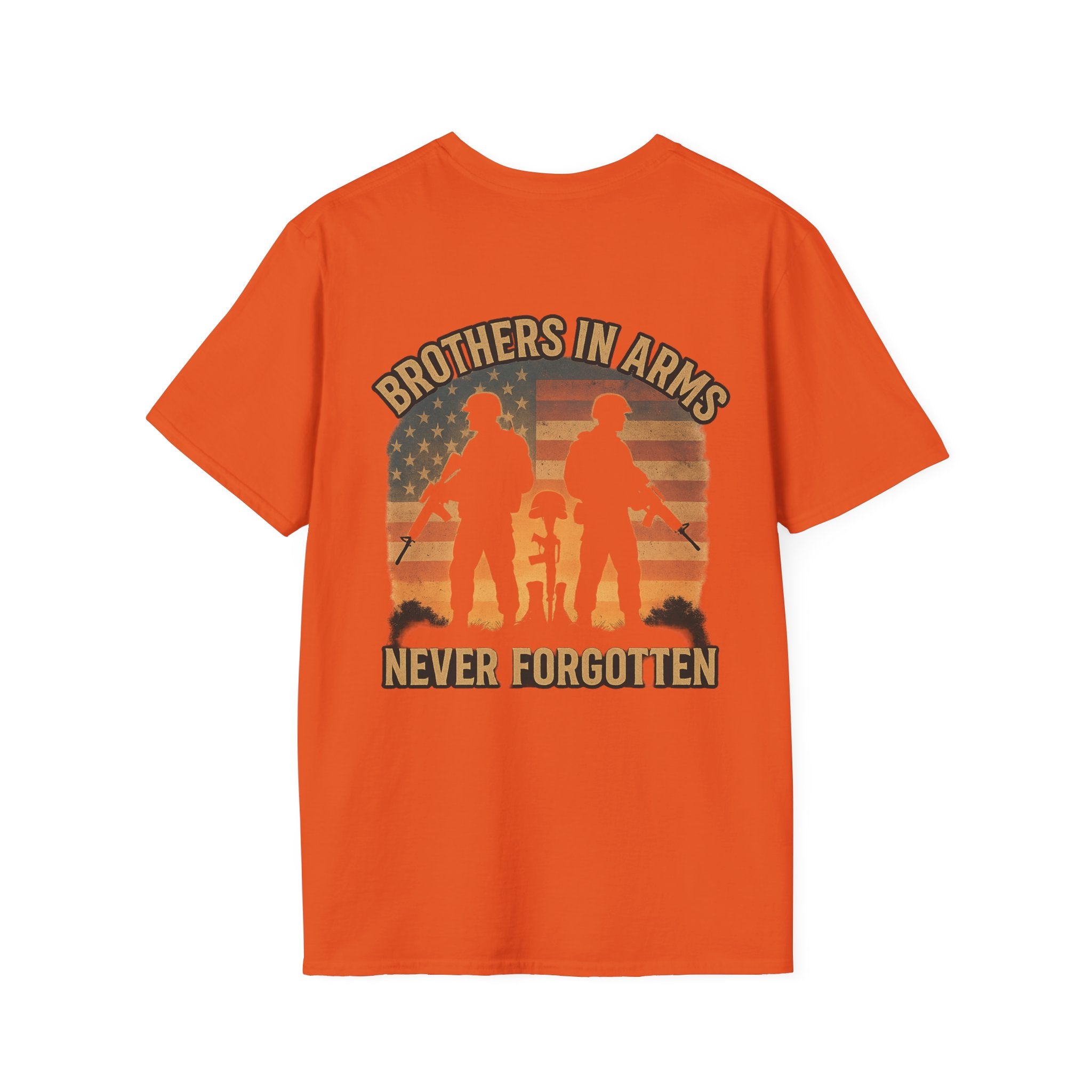 Unisex Softstyle T-Shirt - 'Brothers in Arms'
