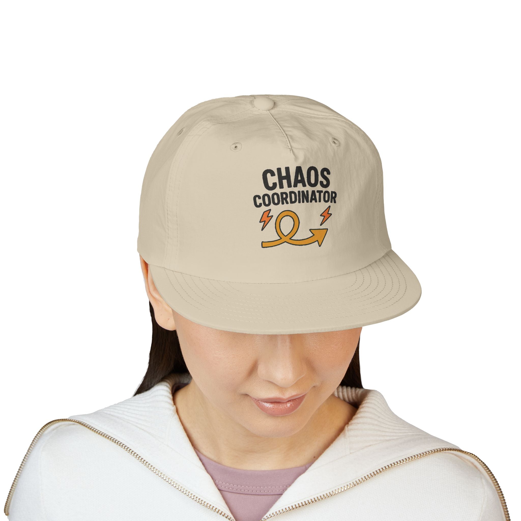 Chaos Coordinator Surf Cap - Fun Beachwear, Summer Accessory, Gift for Surfers, Beach Lovers, Outdoor Activities