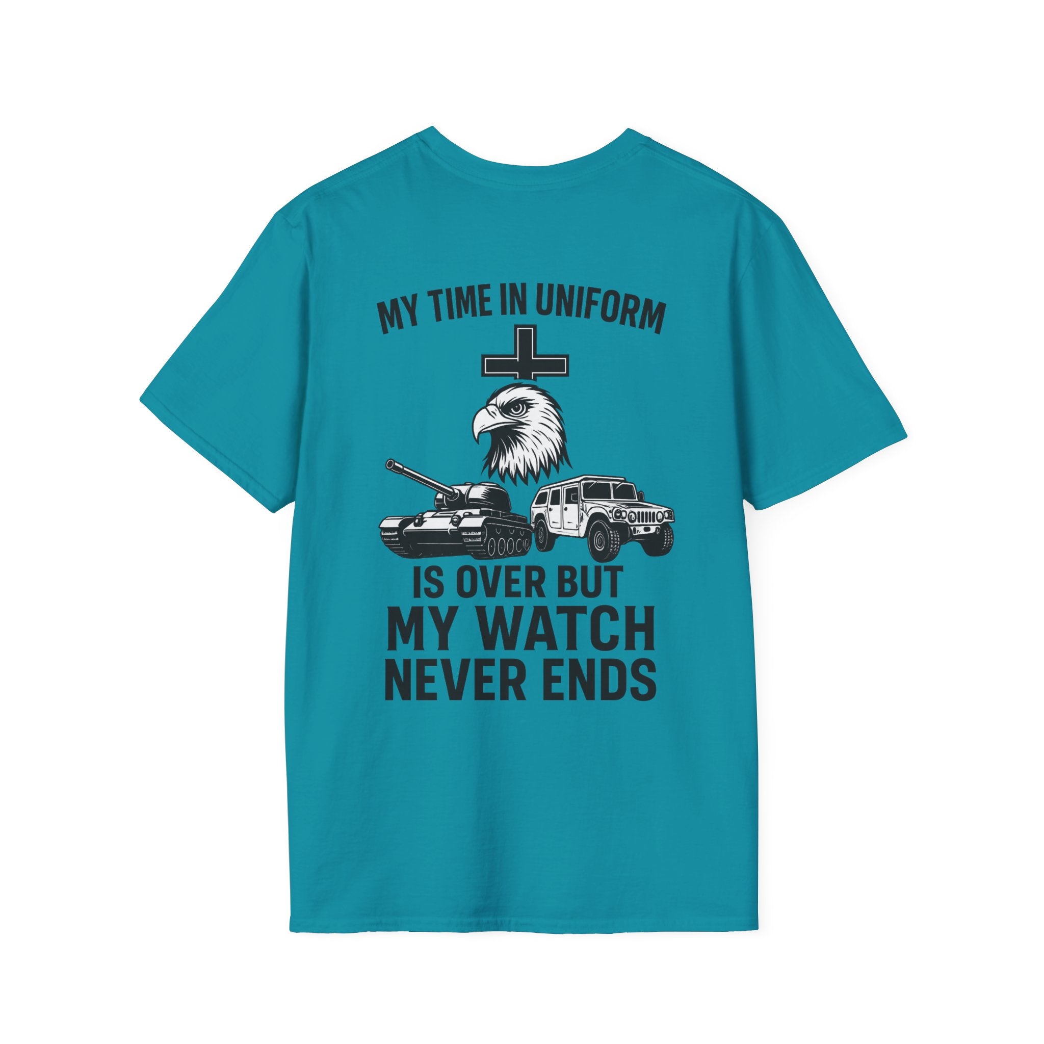 My Time in Uniform is Over But My Watch Never Ends Shirt