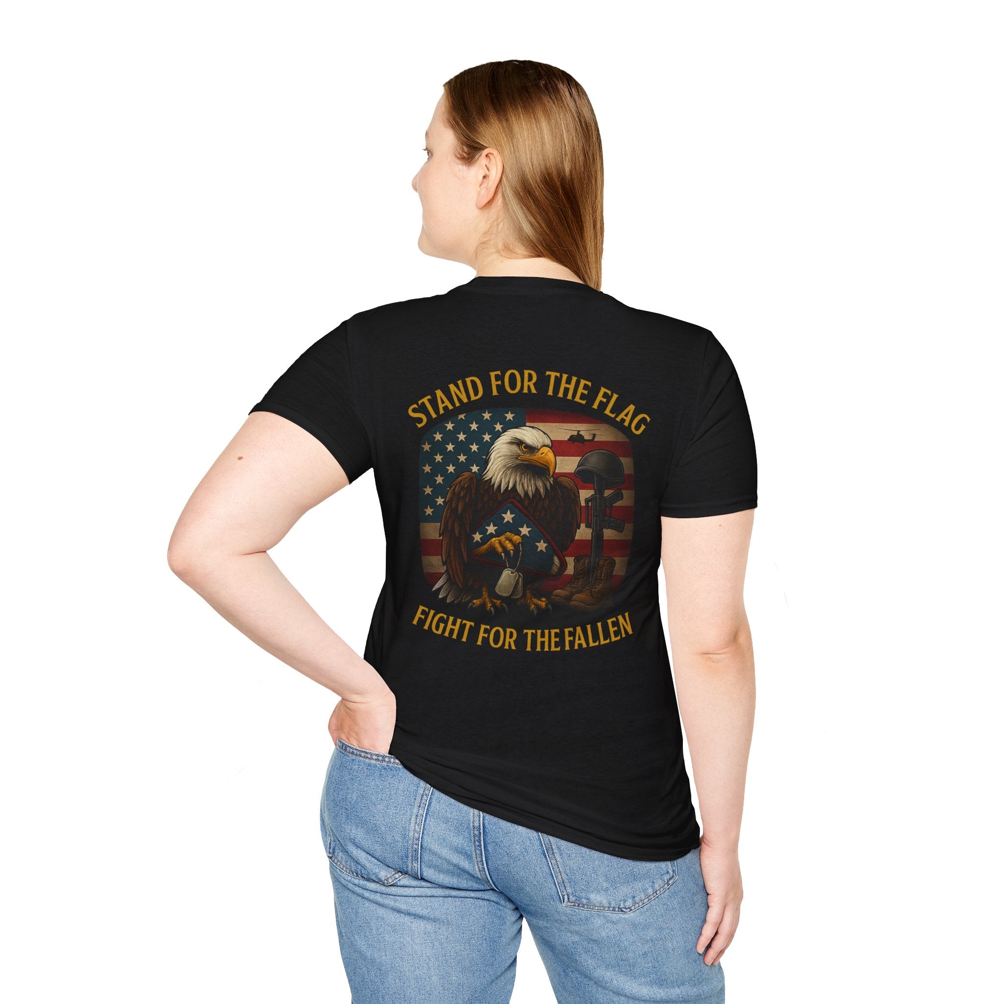 Stand for the Flag Tee, Eagle Design Shirt