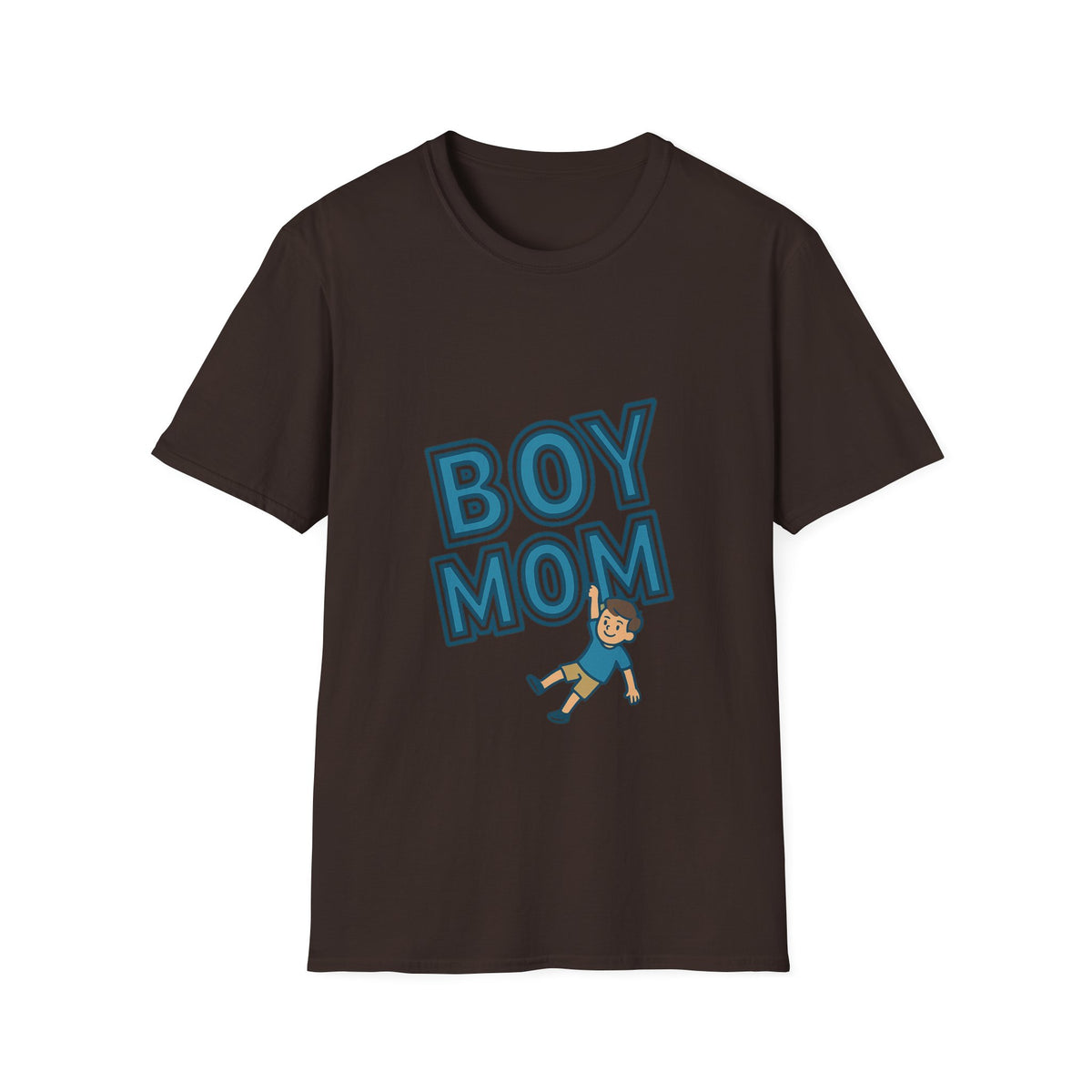 Boy Mom Unisex T-Shirt | Cute Mom Tee