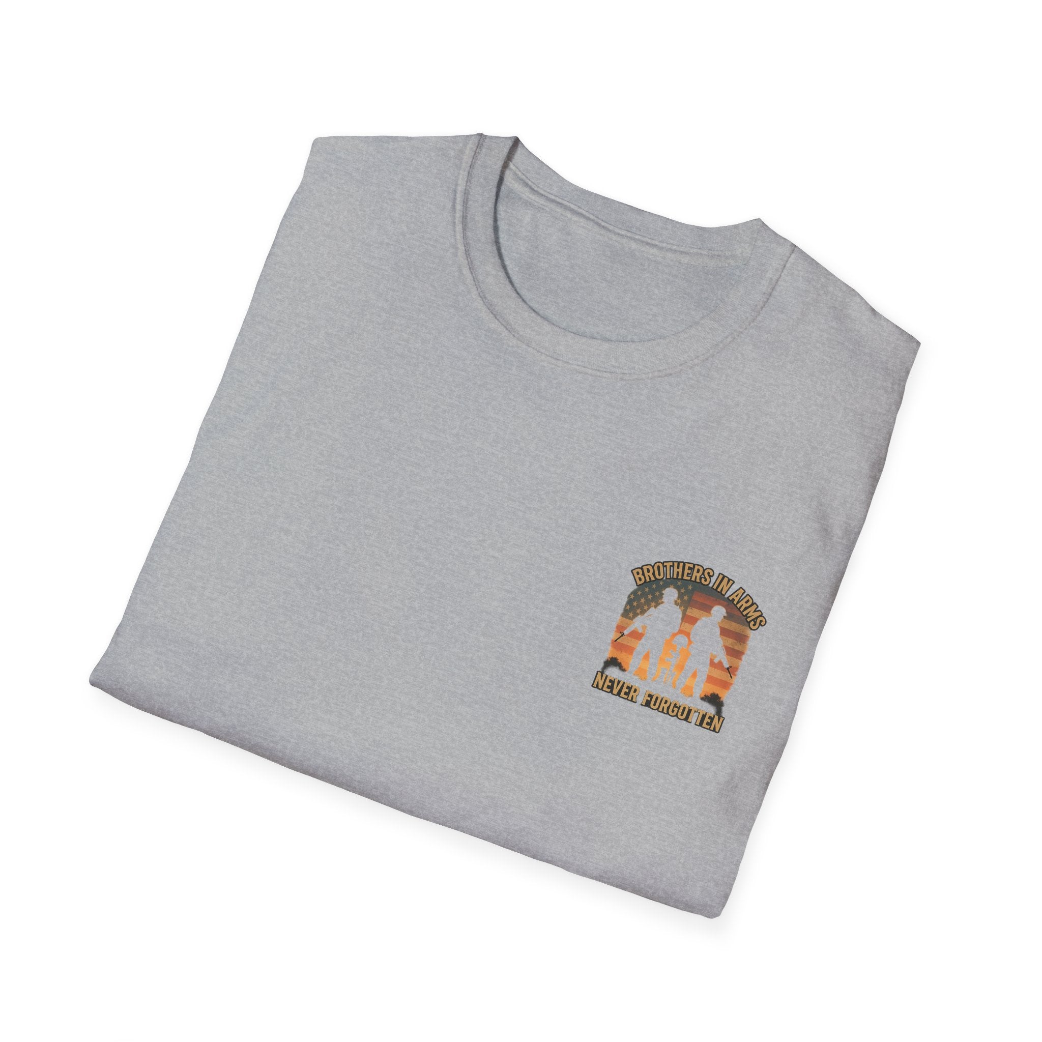 Unisex Softstyle T-Shirt - 'Brothers in Arms'
