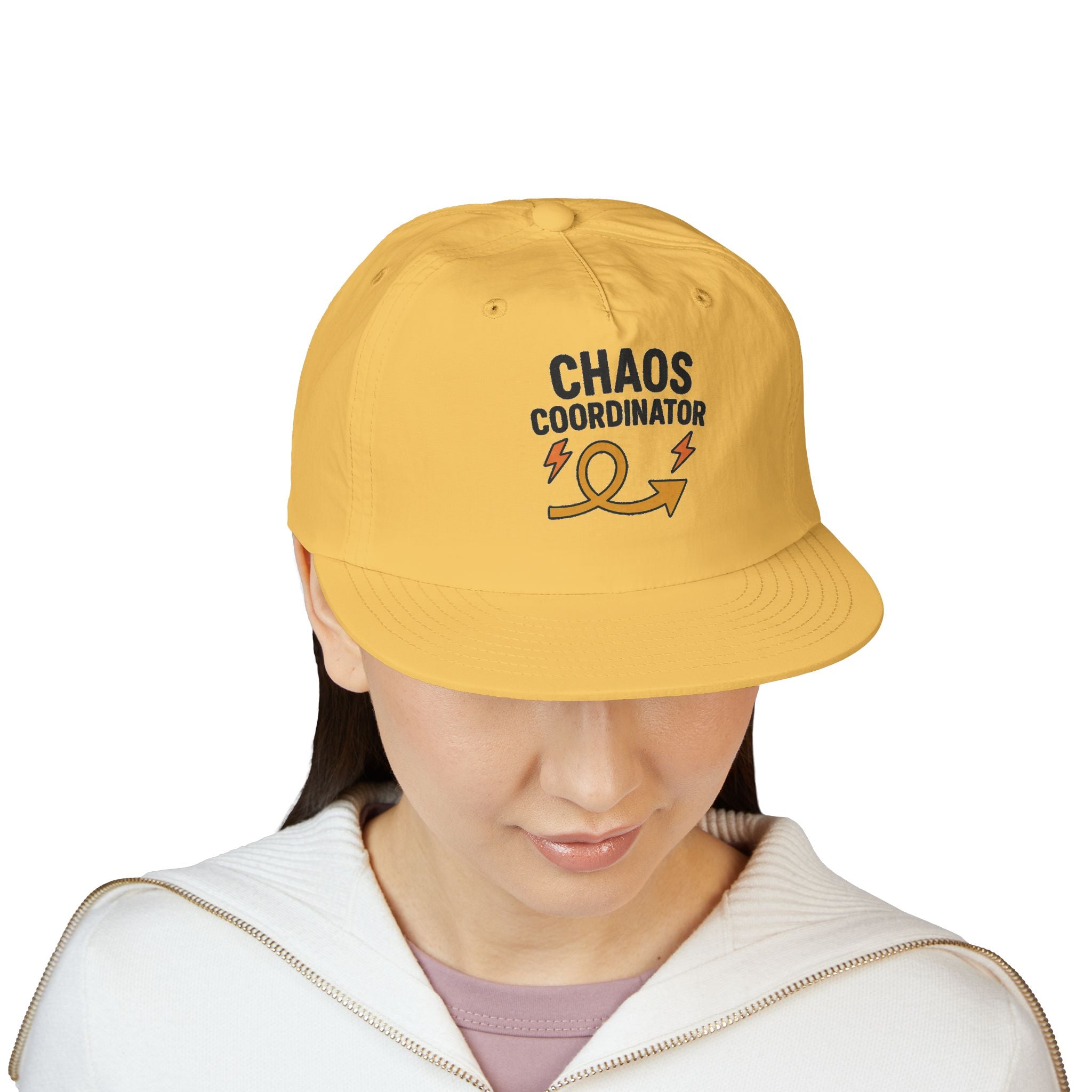 Chaos Coordinator Surf Cap - Fun Beachwear, Summer Accessory, Gift for Surfers, Beach Lovers, Outdoor Activities