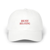 Busy Relaxing Dad Cap