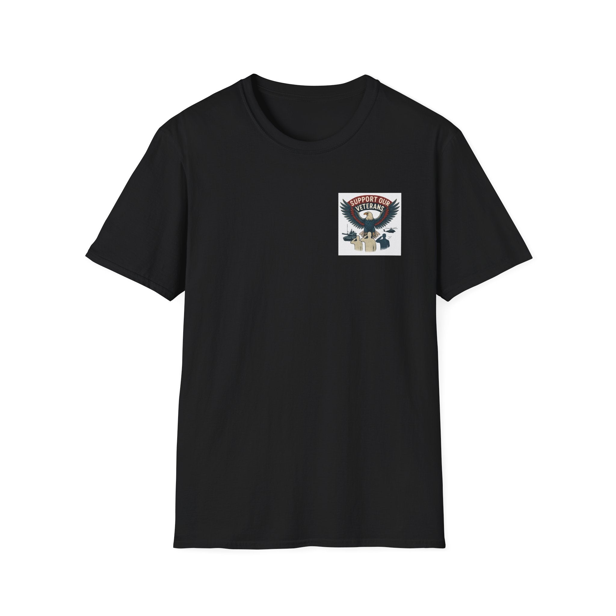 Support Our Veterans T-Shirt | Unisex Softstyle Tee