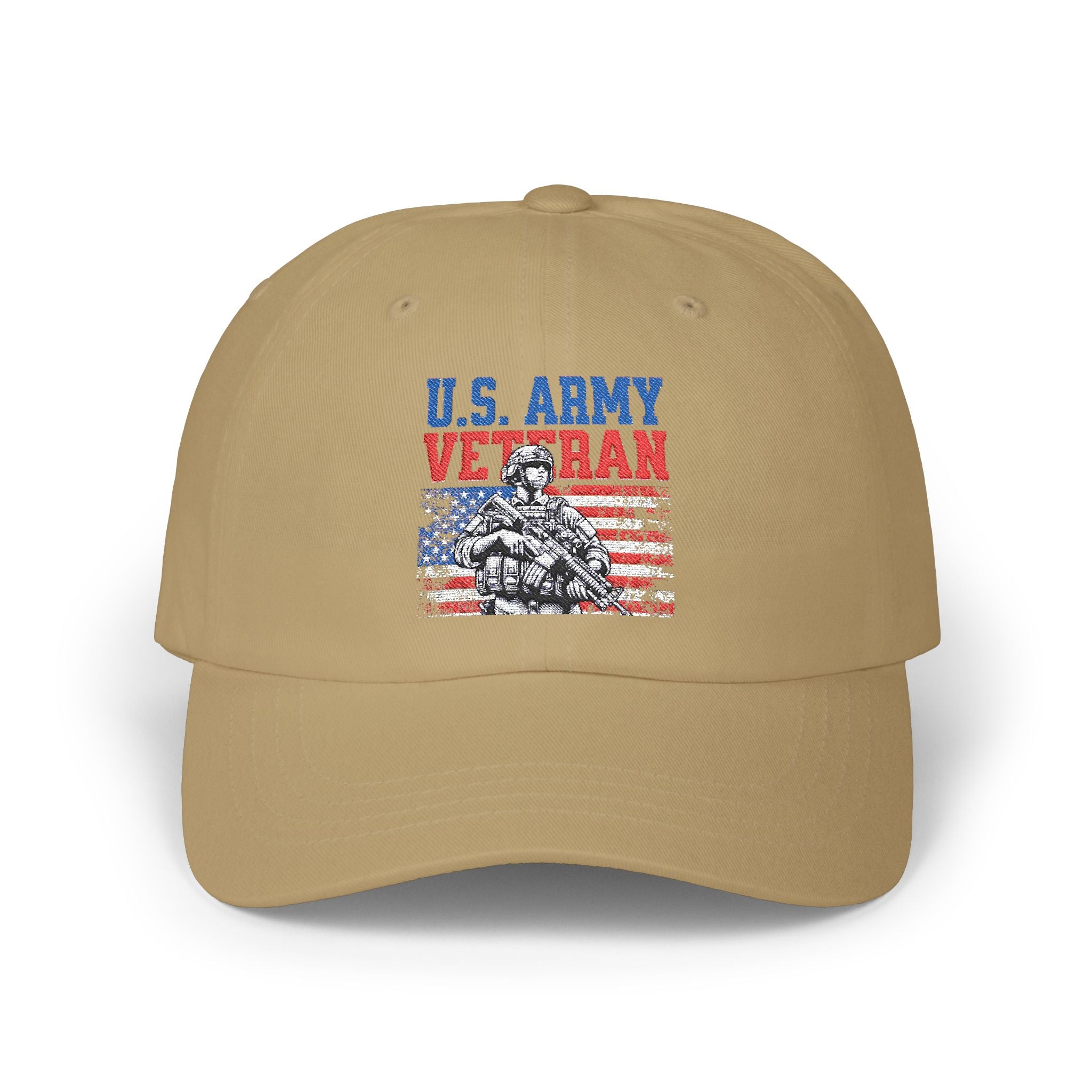 U.S. Army Veteran Classic Dad Cap | Baseball Hat for Proud Veterans, Military Gifts, Patriotic Apparel, Everyday Wear