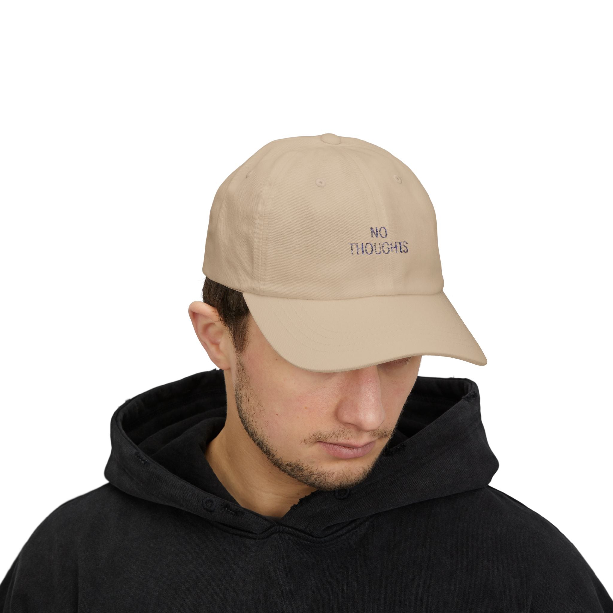 Stylish Dad Cap - 'No Thoughts'