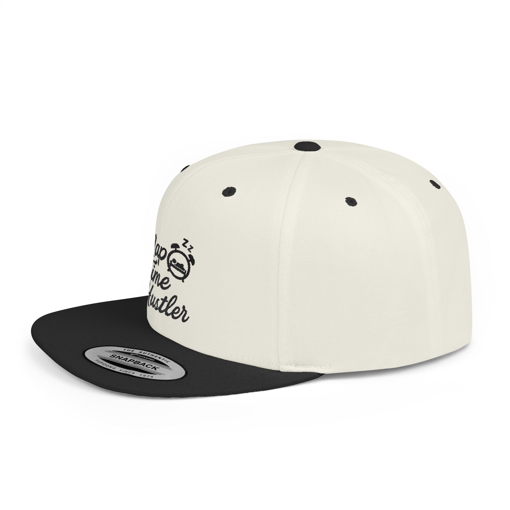 Nap Time Hustler Flat Bill Snapback