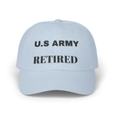U.S. Army Retired Cap - Classic Dad Cap for Veterans, Military Gift, Casual Wear, Unisex Hat, Patriotic Accessory