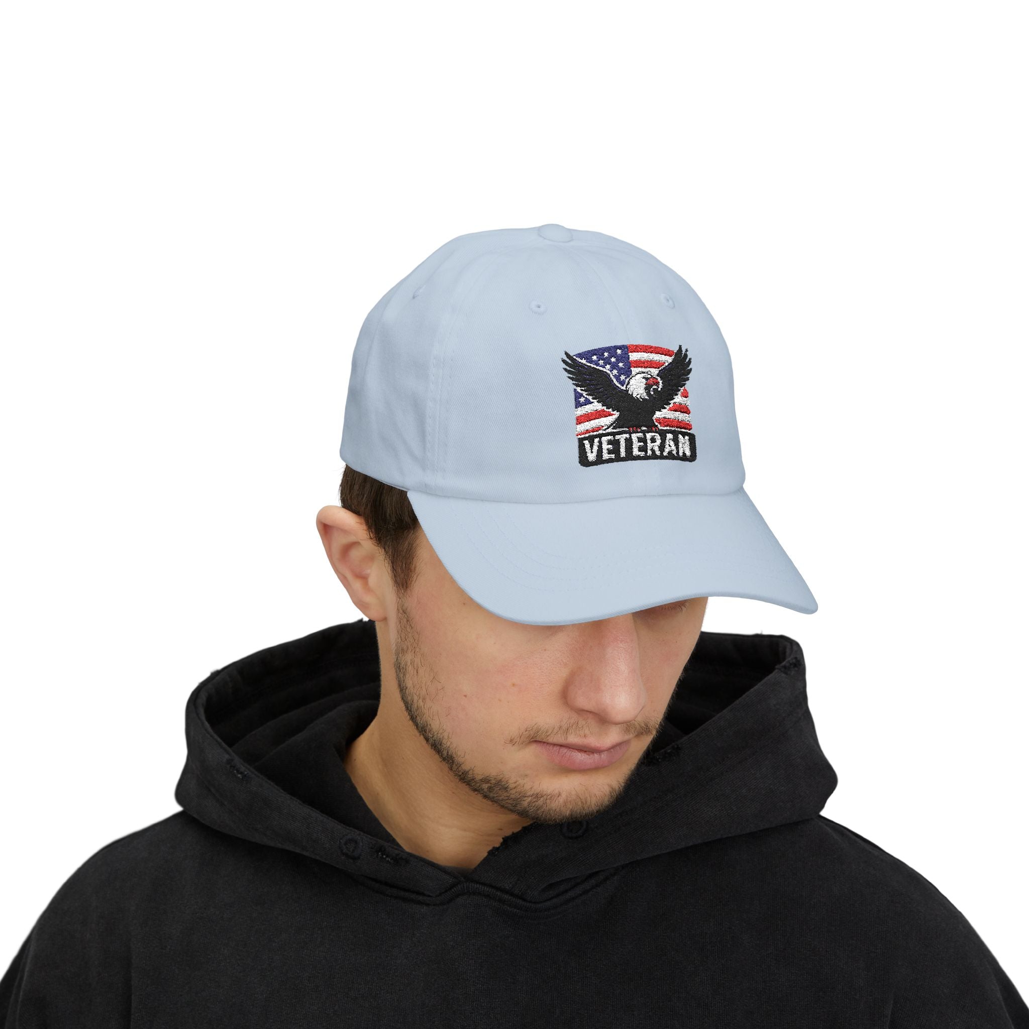 Patriotic Veteran Dad Cap, USA Flag Hat, Gifts for Veterans, Embroidered Baseball Cap, Casual Everyday Wear