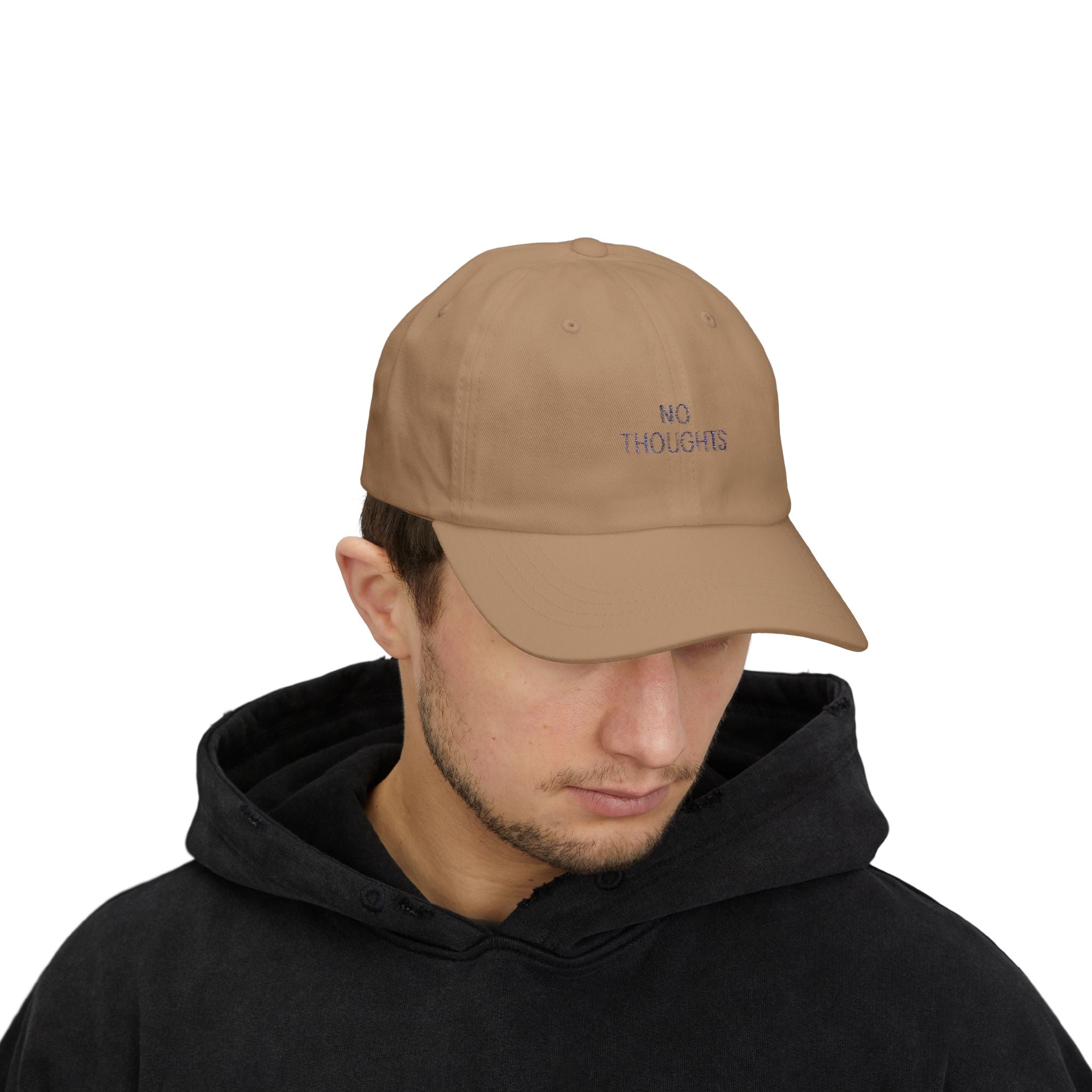 Stylish Dad Cap - 'No Thoughts'