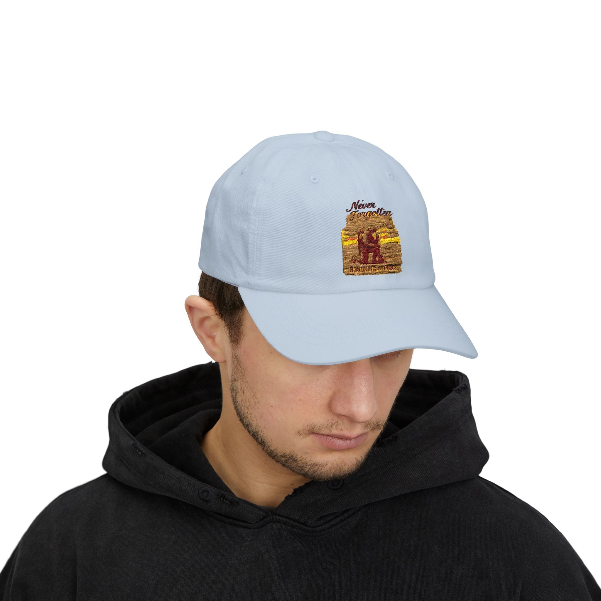 Classic Dad Cap honoring and remember veteran sacrifice