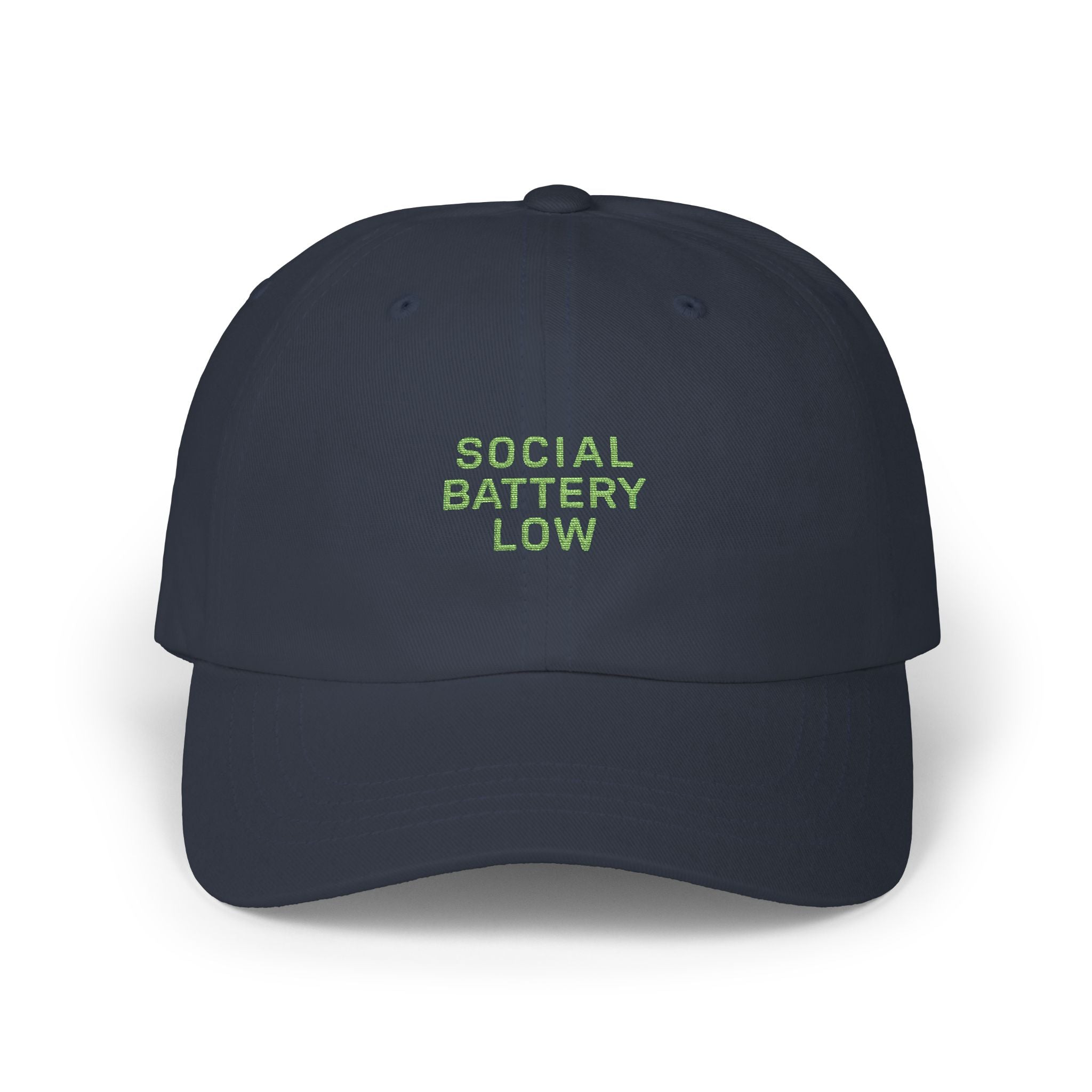 Social Battery Low Dad Cap