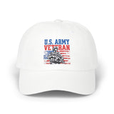 U.S. Army Veteran Classic Dad Cap | Baseball Hat for Proud Veterans, Military Gifts, Patriotic Apparel, Everyday Wear