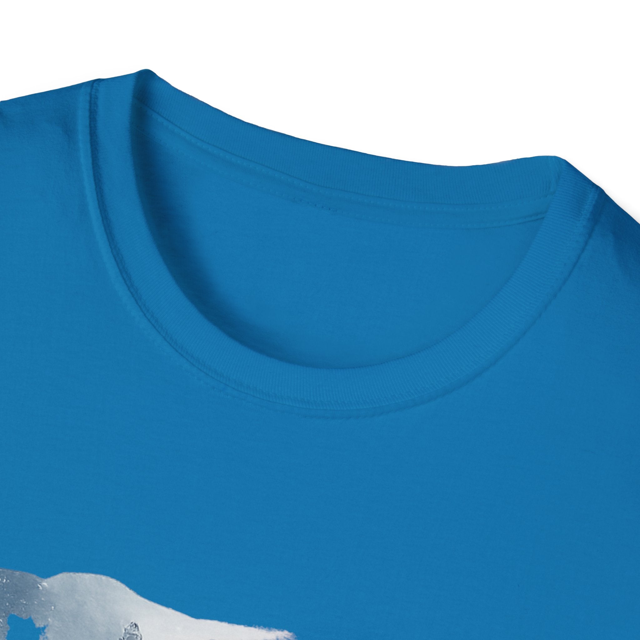 Patriotic Floral Dog Tag Unisex T-Shirt