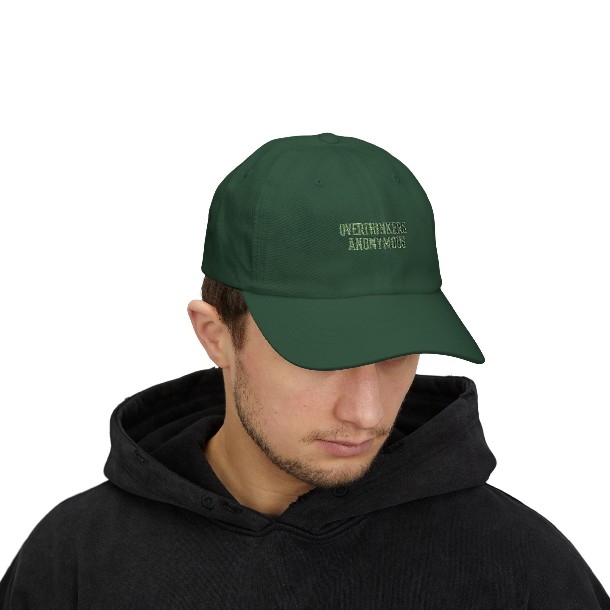Overthinkers Anonymous Dad Cap